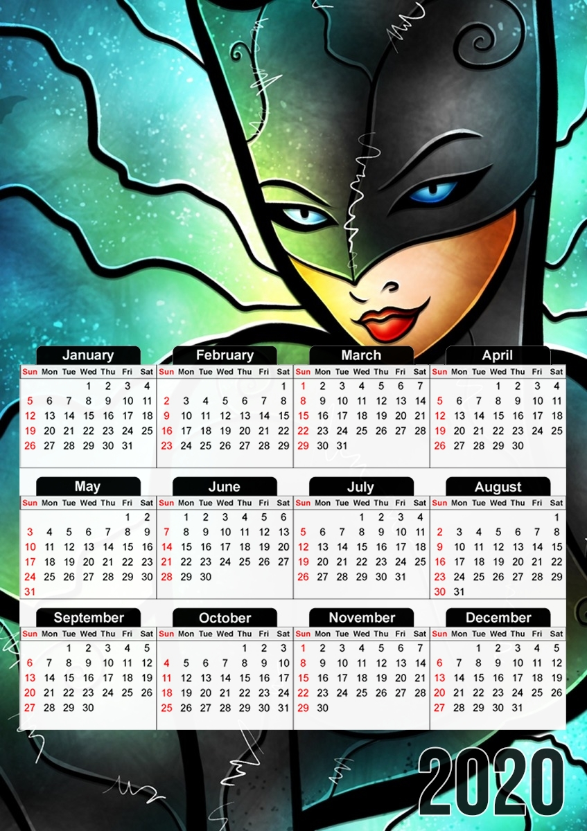  Miss Kitty for A3 Photo Calendar 30x43cm