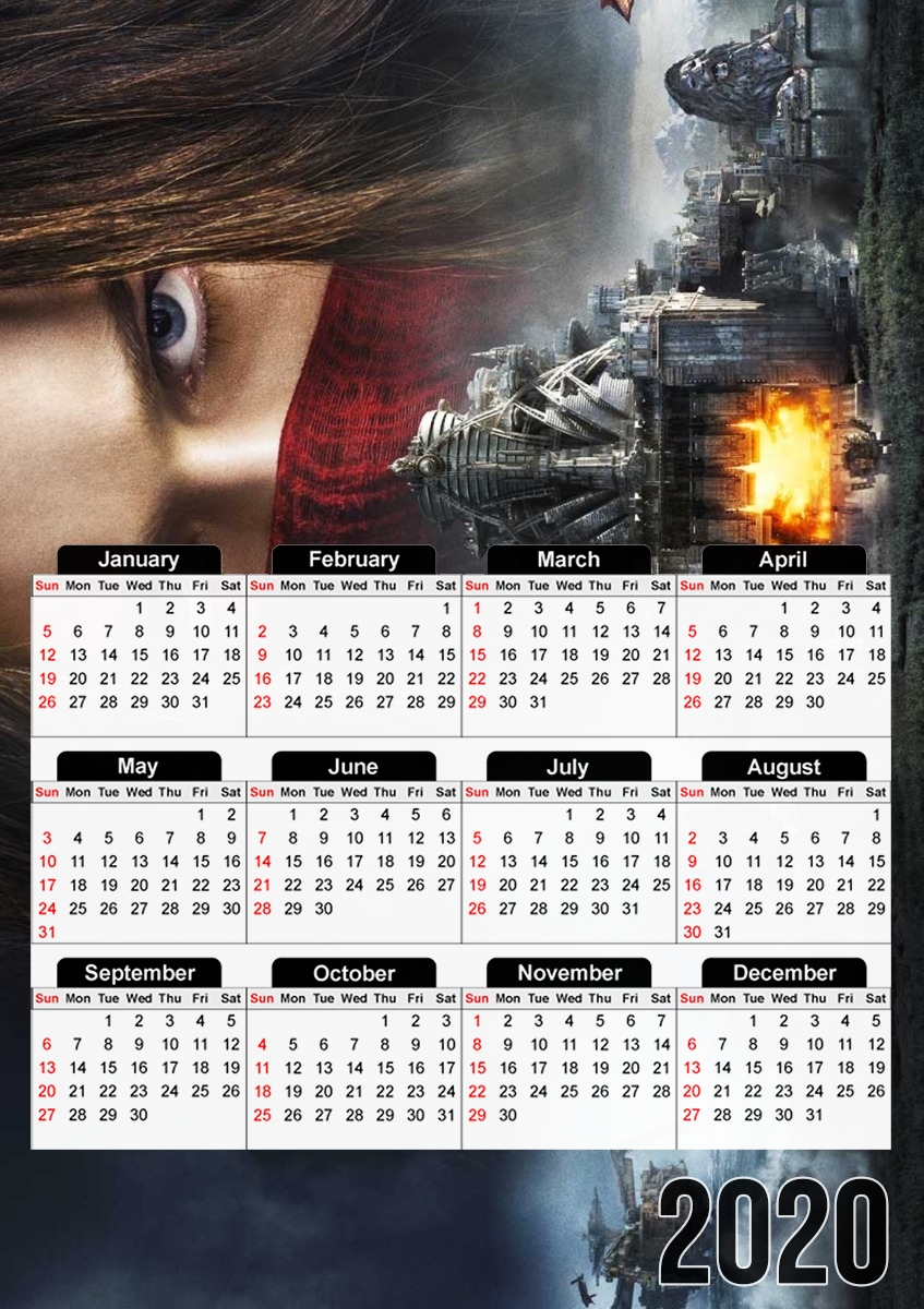  Mortal Engines for A3 Photo Calendar 30x43cm