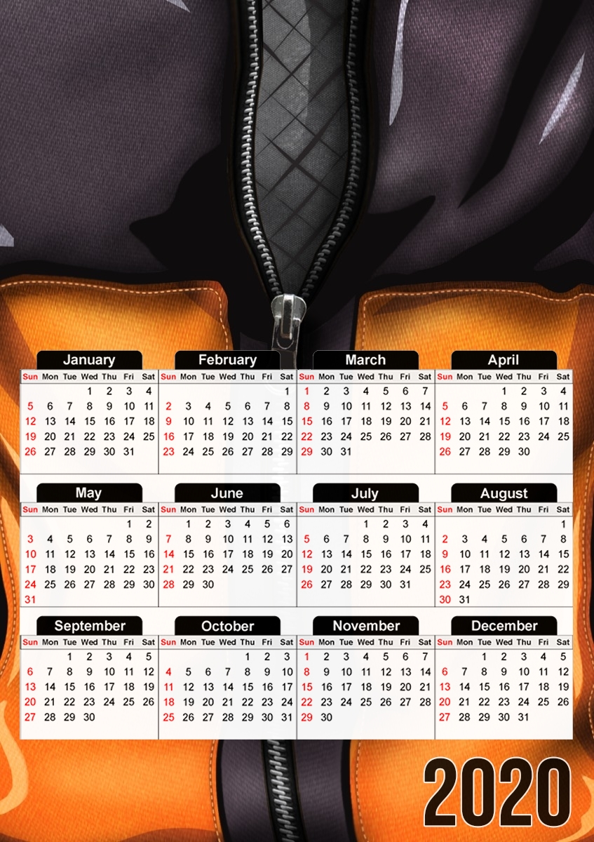  Naruto for A3 Photo Calendar 30x43cm