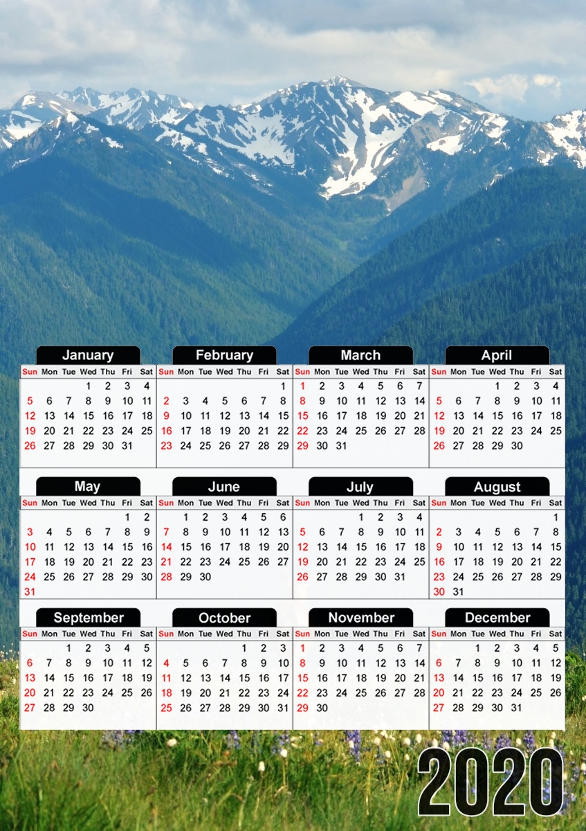  Nature's Calling for A3 Photo Calendar 30x43cm