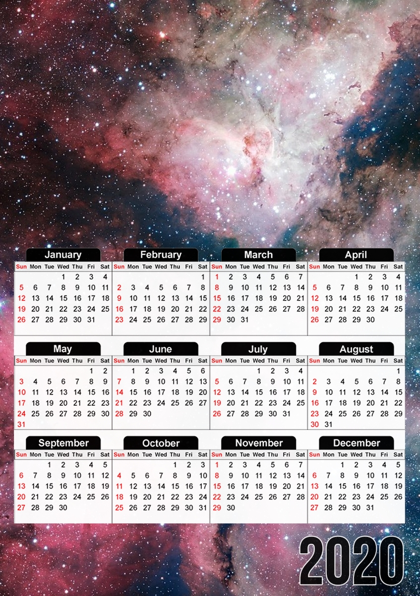  Nebuleuse carene for A3 Photo Calendar 30x43cm