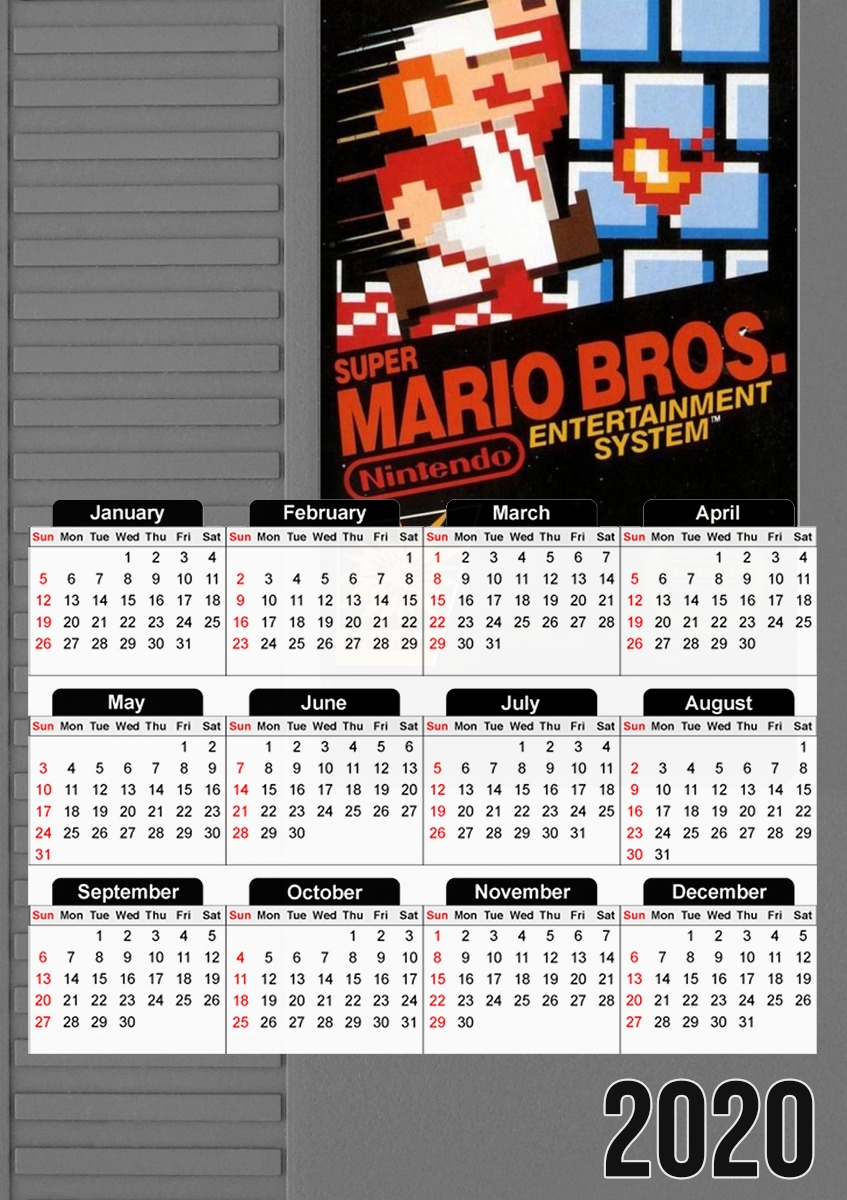  NES cartridge for A3 Photo Calendar 30x43cm