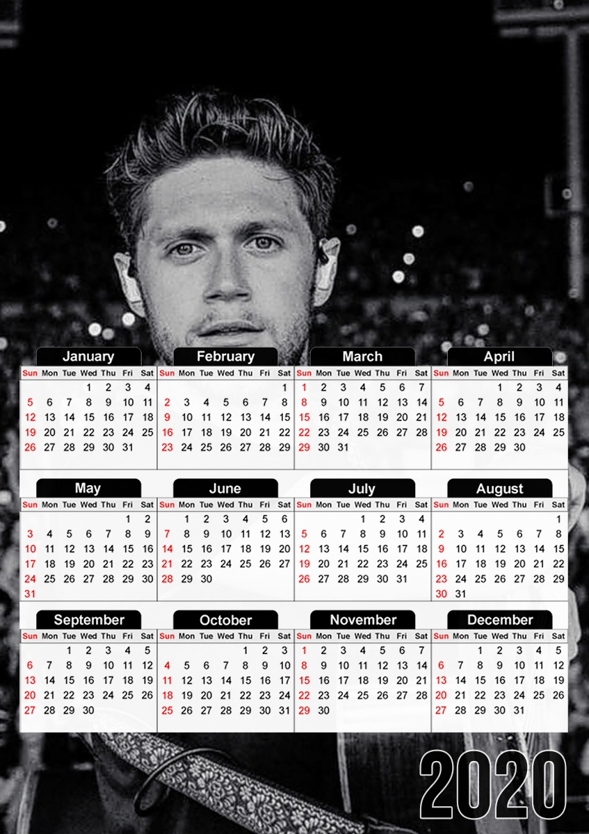  Niall Horan Fashion for A3 Photo Calendar 30x43cm