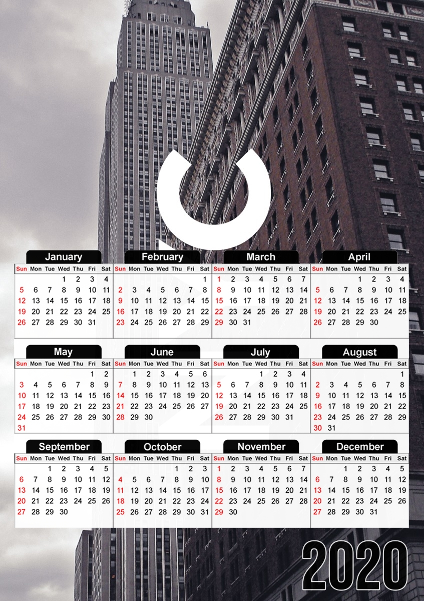  NYC Basic 8 for A3 Photo Calendar 30x43cm
