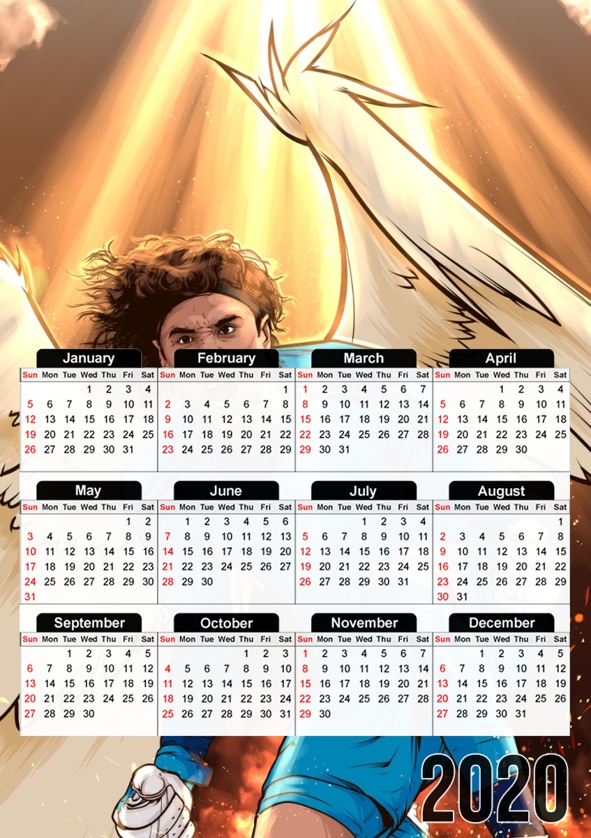  Ochoa Angel Goalkeeper America for A3 Photo Calendar 30x43cm