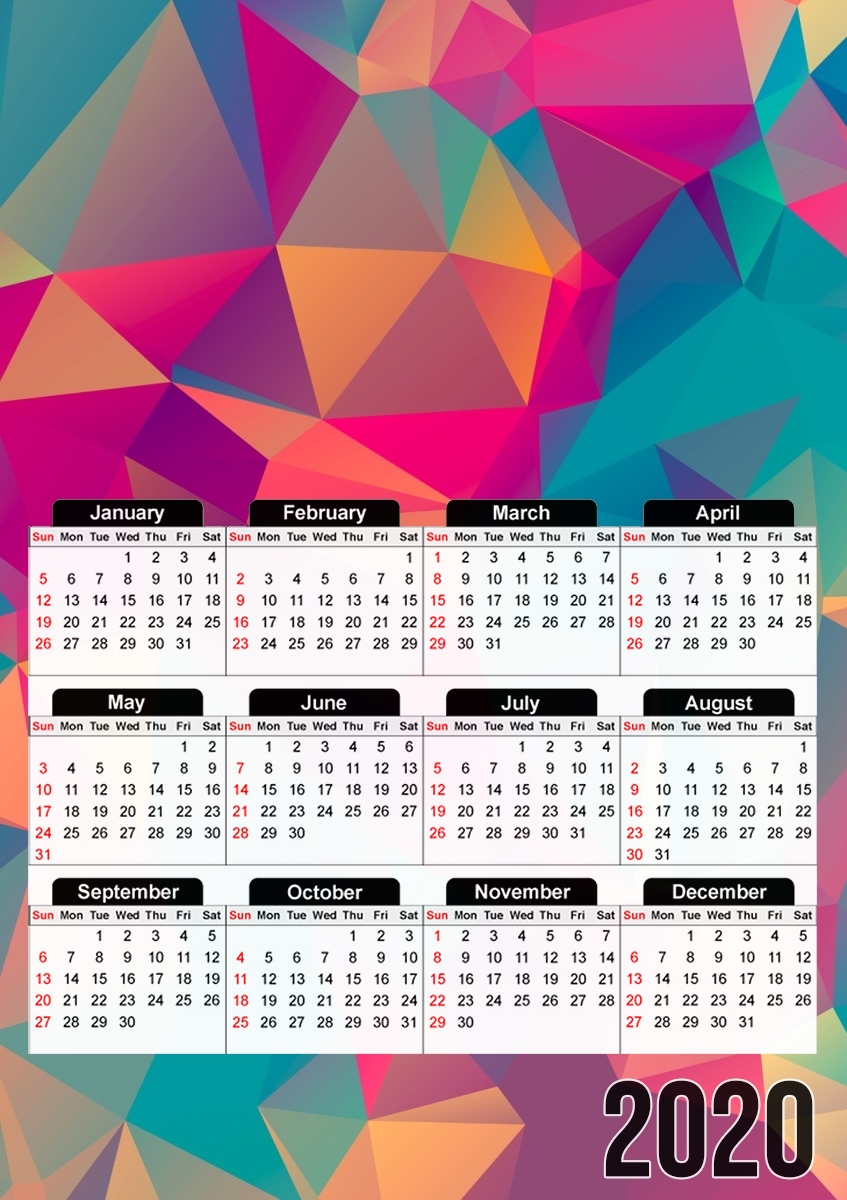  OneColor for A3 Photo Calendar 30x43cm