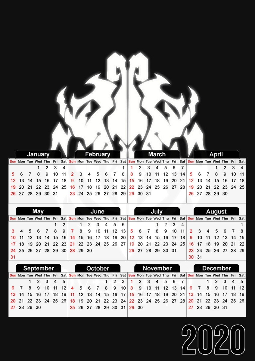  Overlord Symbol for A3 Photo Calendar 30x43cm