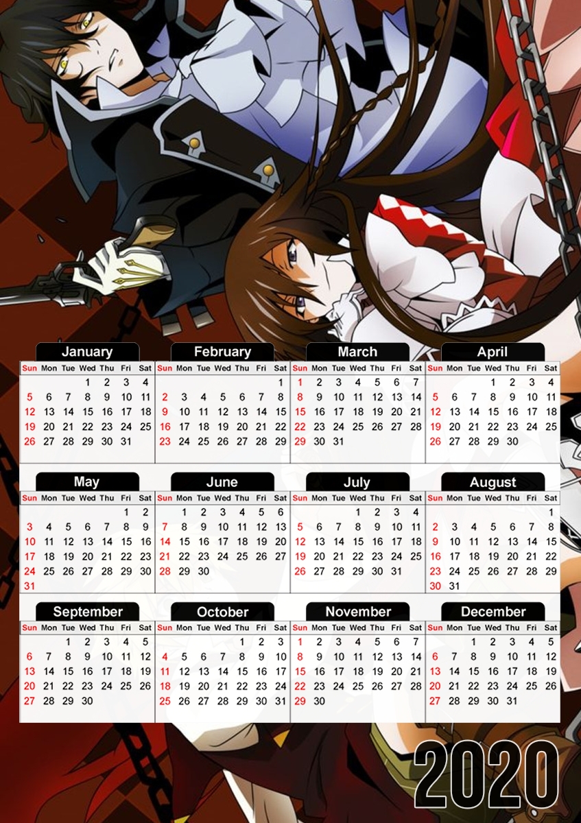  Pandora Hearts for A3 Photo Calendar 30x43cm