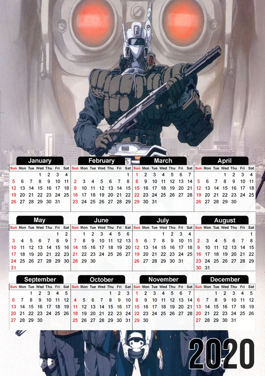  Patlabor for A3 Photo Calendar 30x43cm