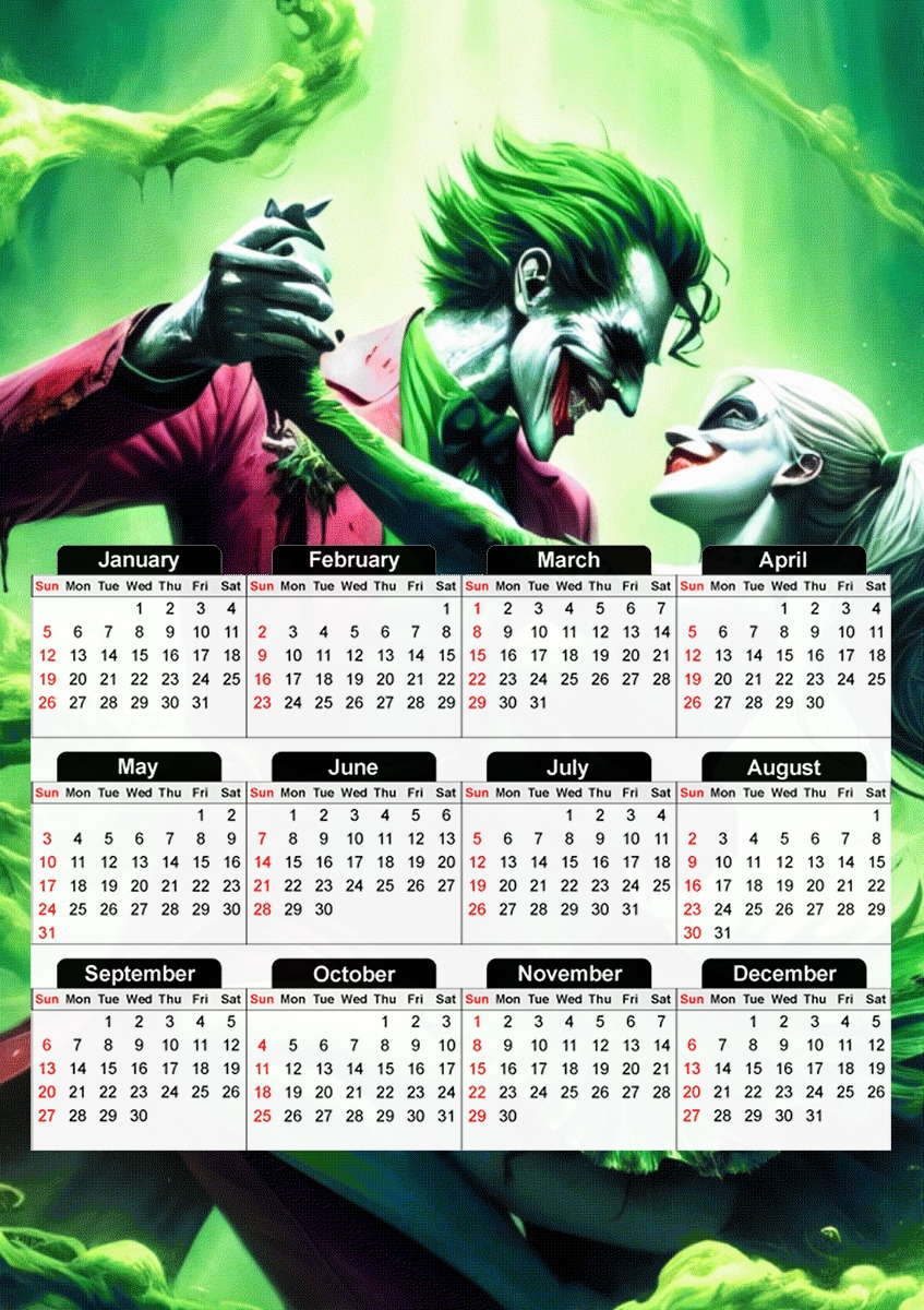  Perfect Couple for A3 Photo Calendar 30x43cm