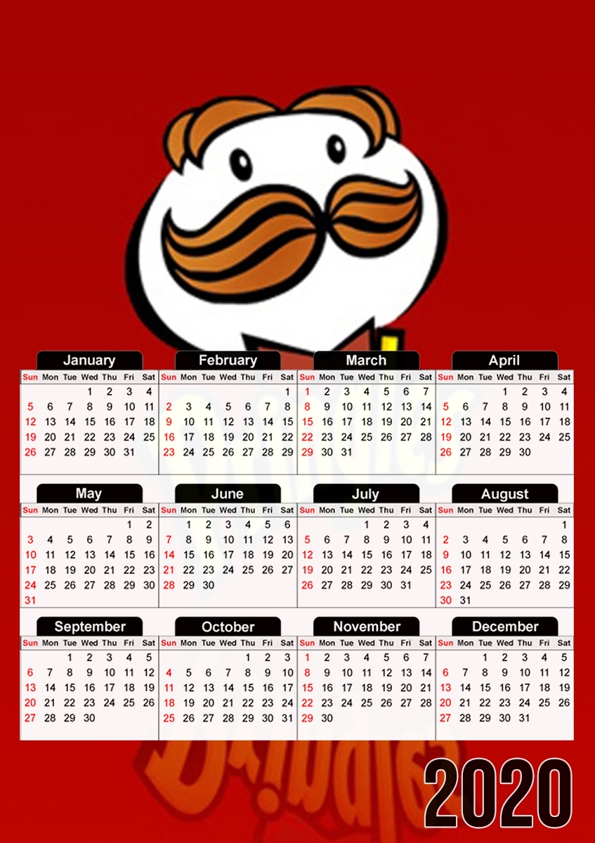  Pringles Chips for A3 Photo Calendar 30x43cm