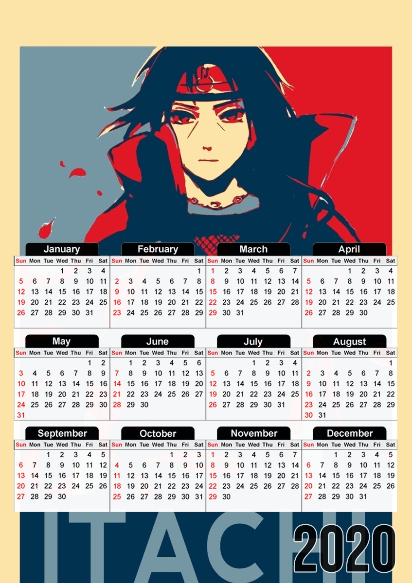  Propaganda Itachi for A3 Photo Calendar 30x43cm