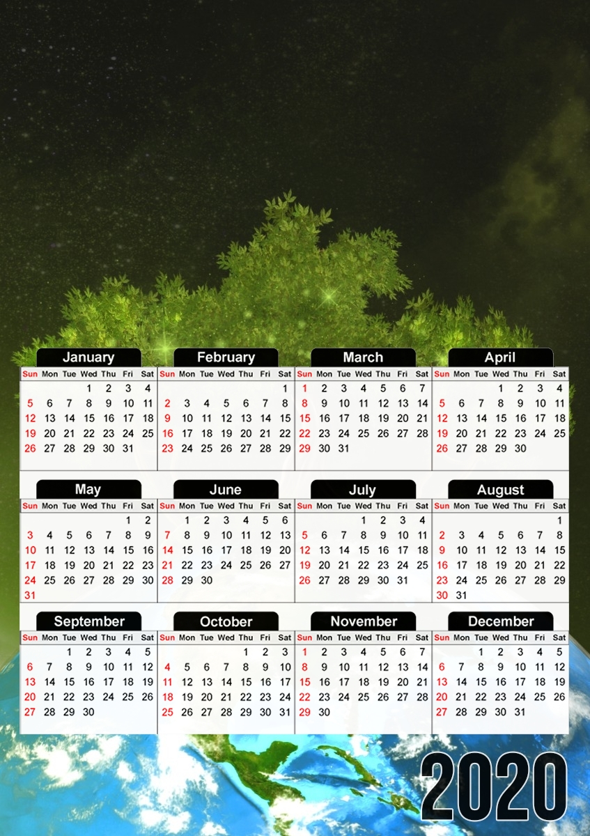  Protect Our Nature for A3 Photo Calendar 30x43cm