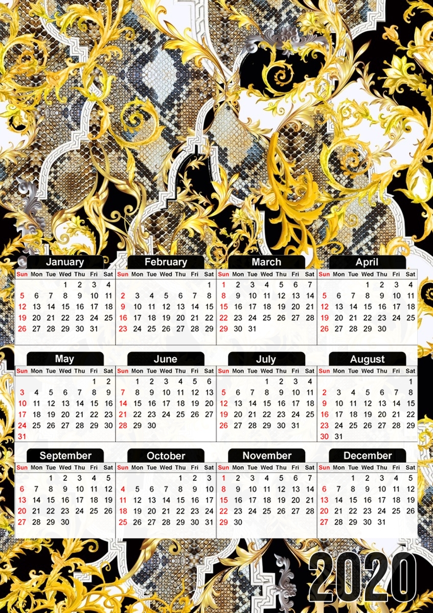 Python for A3 Photo Calendar 30x43cm