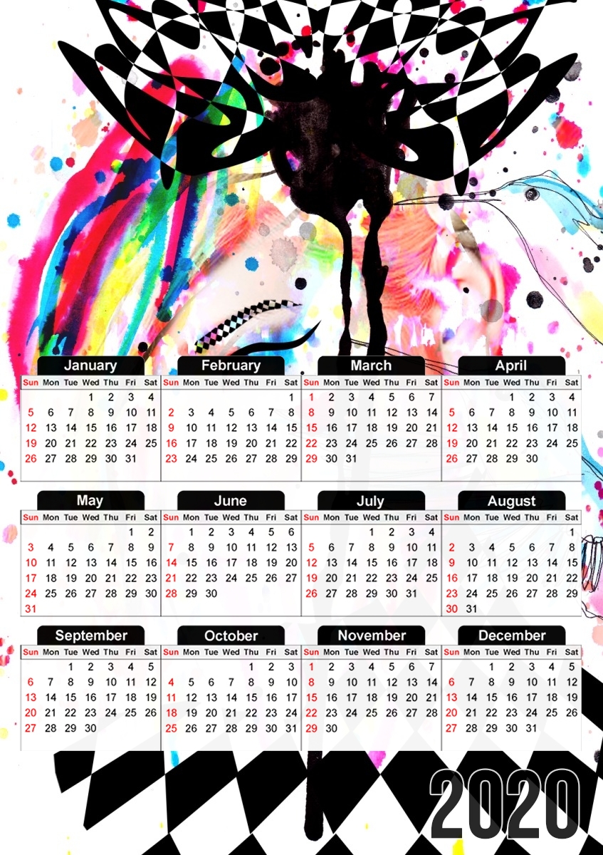  Queen Hummingbird for A3 Photo Calendar 30x43cm