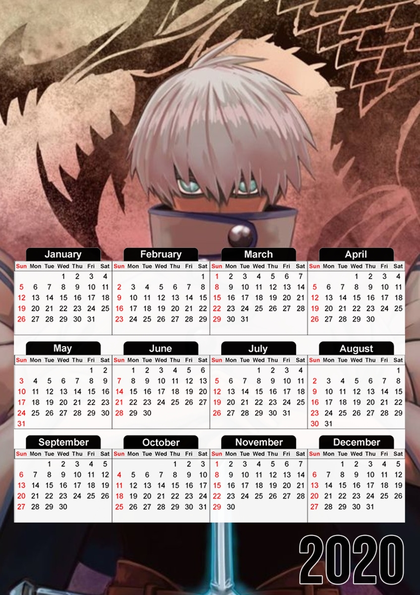  Ragna Crimson for A3 Photo Calendar 30x43cm