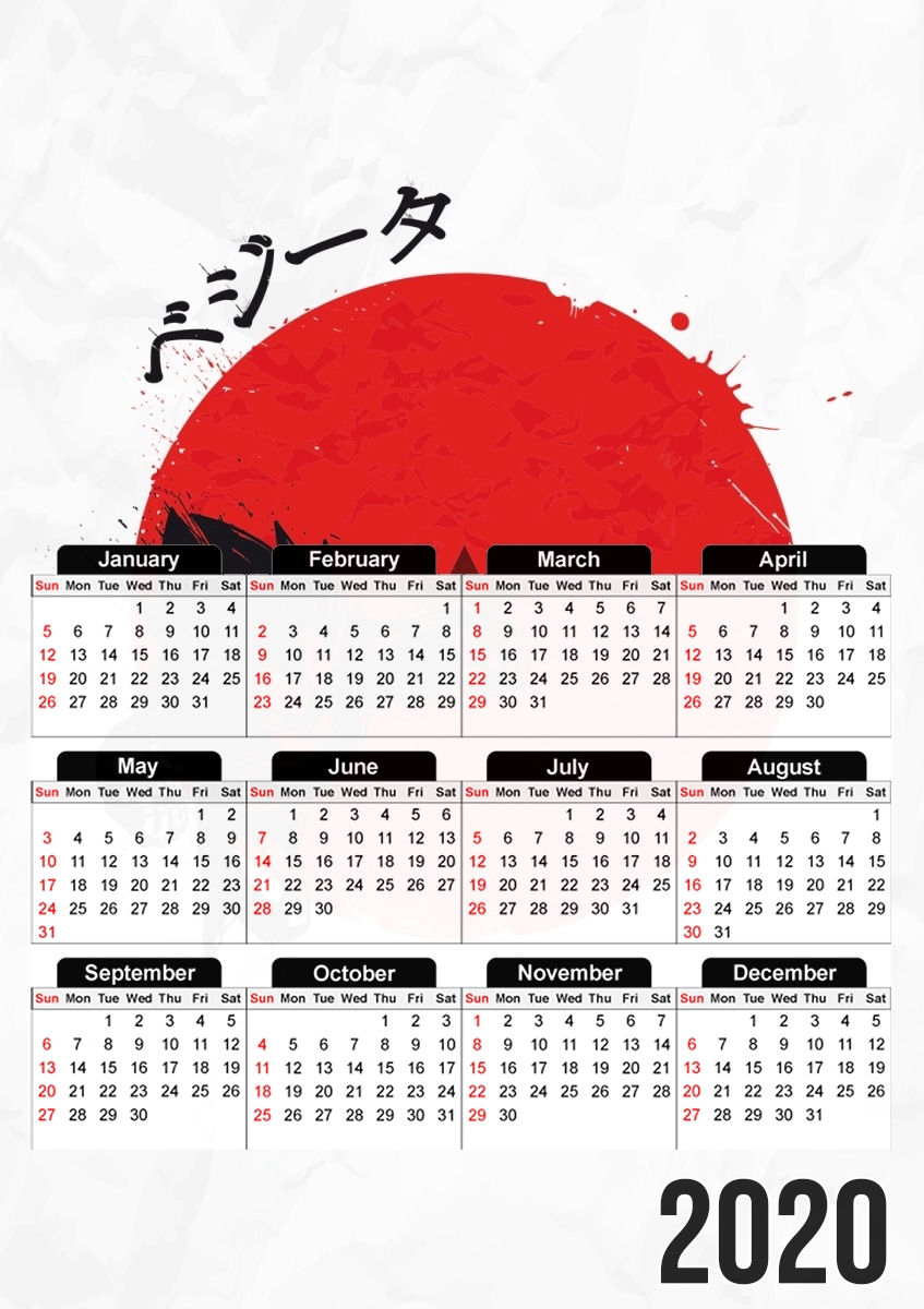  RedSun : The Prince for A3 Photo Calendar 30x43cm