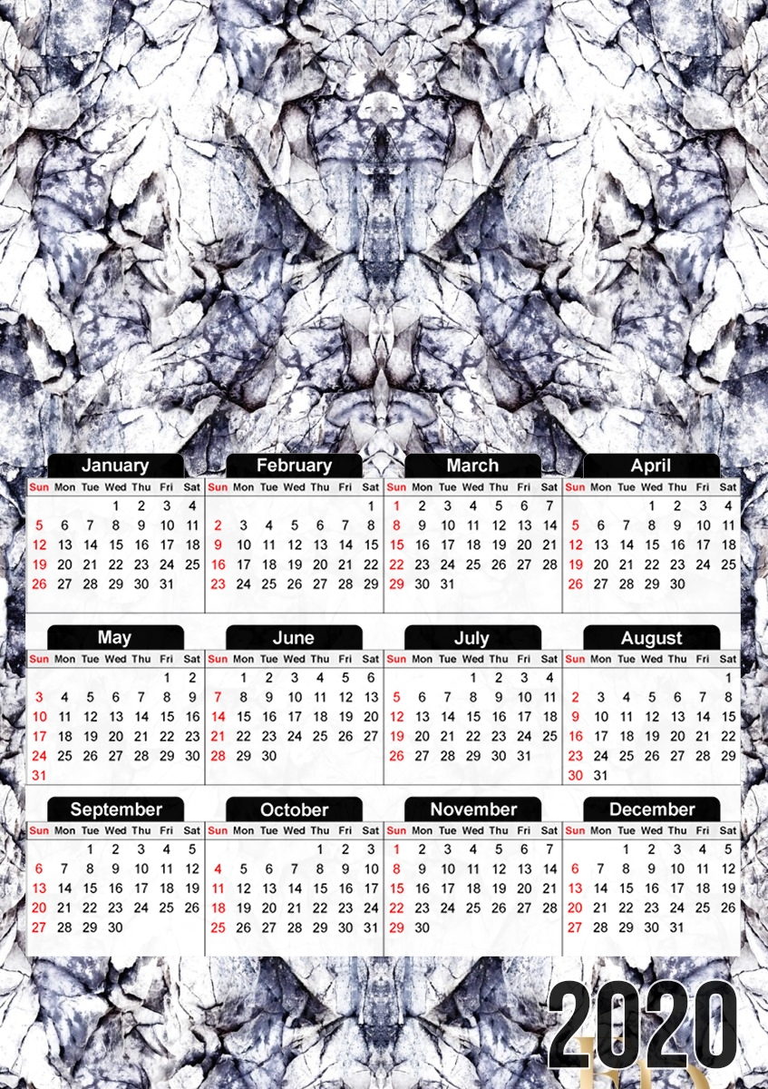  Rock for A3 Photo Calendar 30x43cm