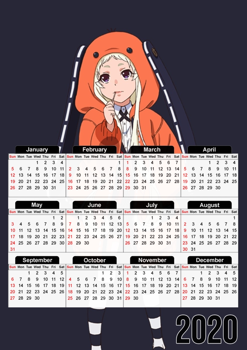  Runa gambling school for A3 Photo Calendar 30x43cm