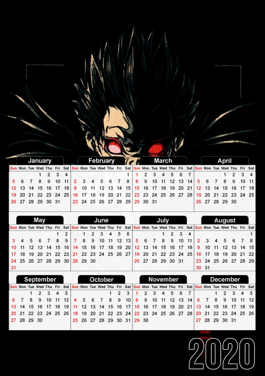  Ryuk for A3 Photo Calendar 30x43cm