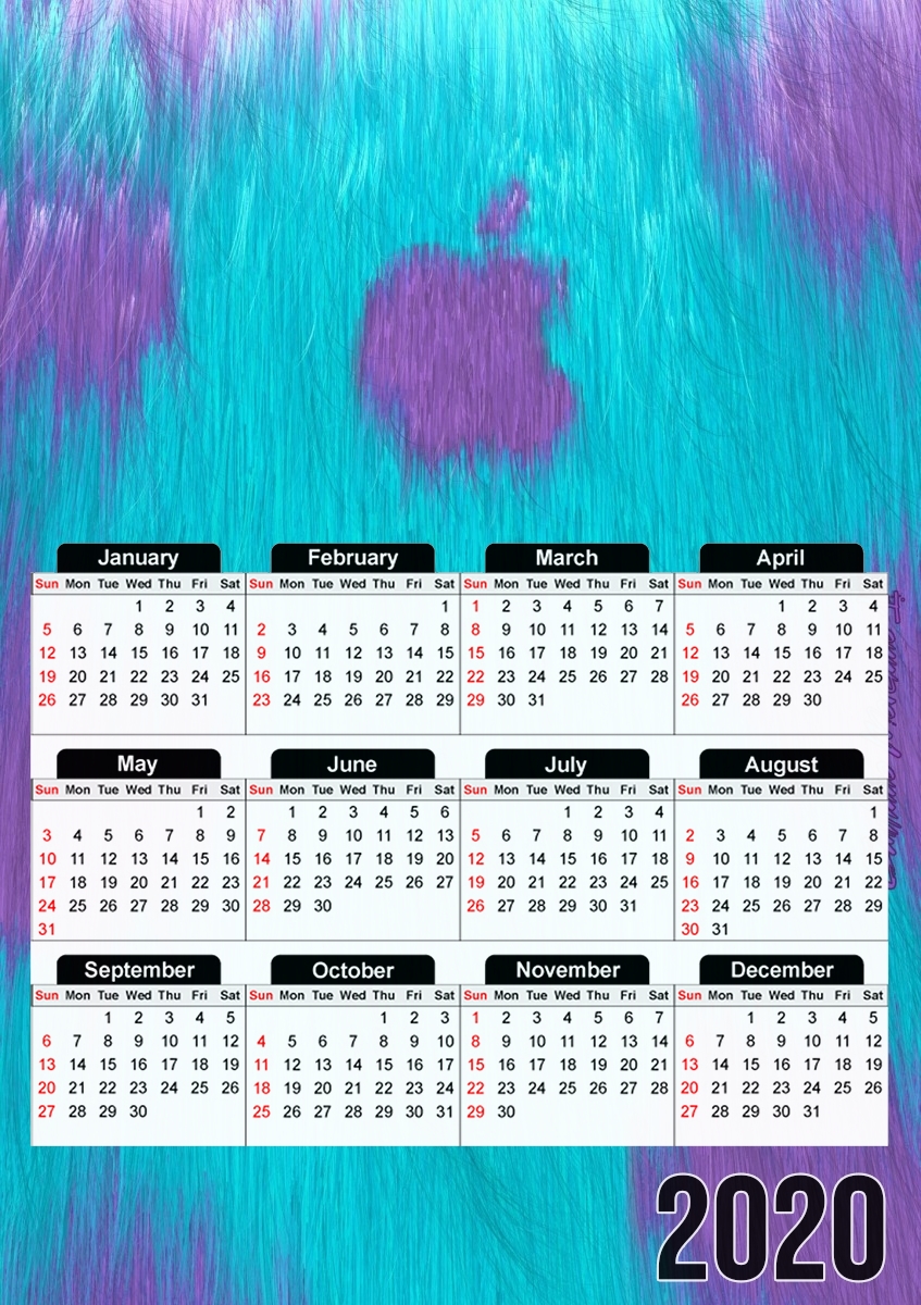  I-Sulley for A3 Photo Calendar 30x43cm