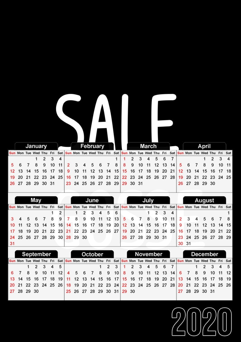  Sale gosse for A3 Photo Calendar 30x43cm