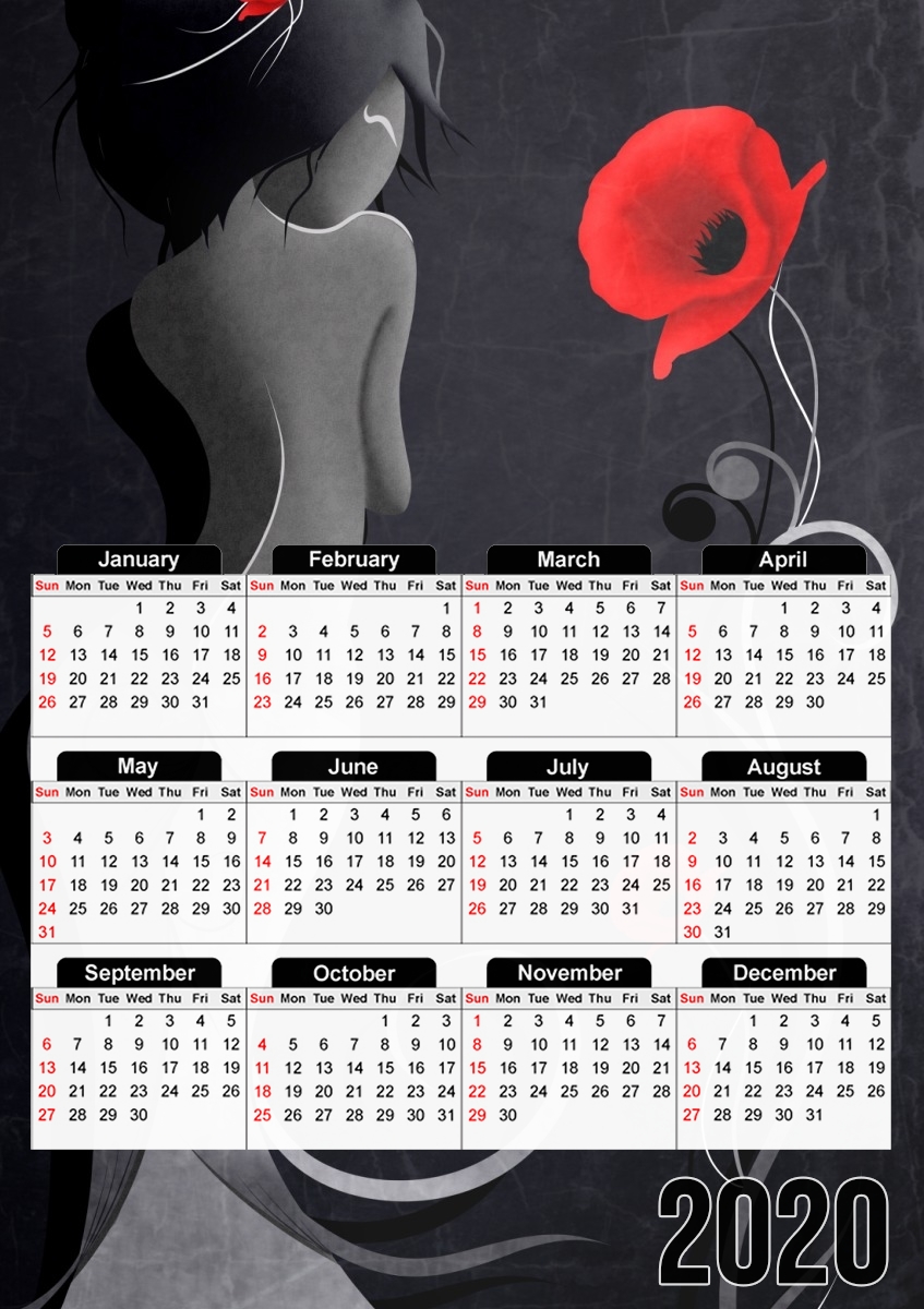  Sensual Victoria for A3 Photo Calendar 30x43cm
