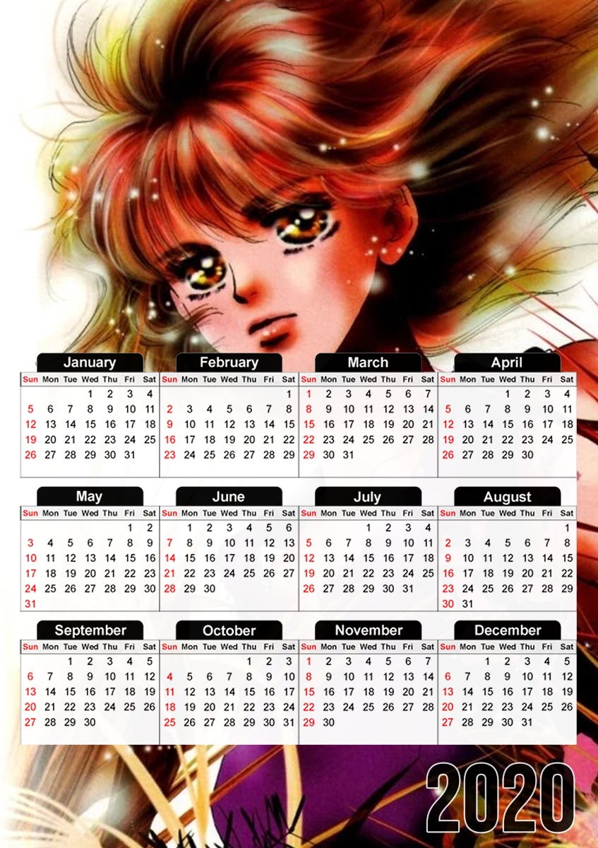  Seven Seeds Hana Sugurono for A3 Photo Calendar 30x43cm