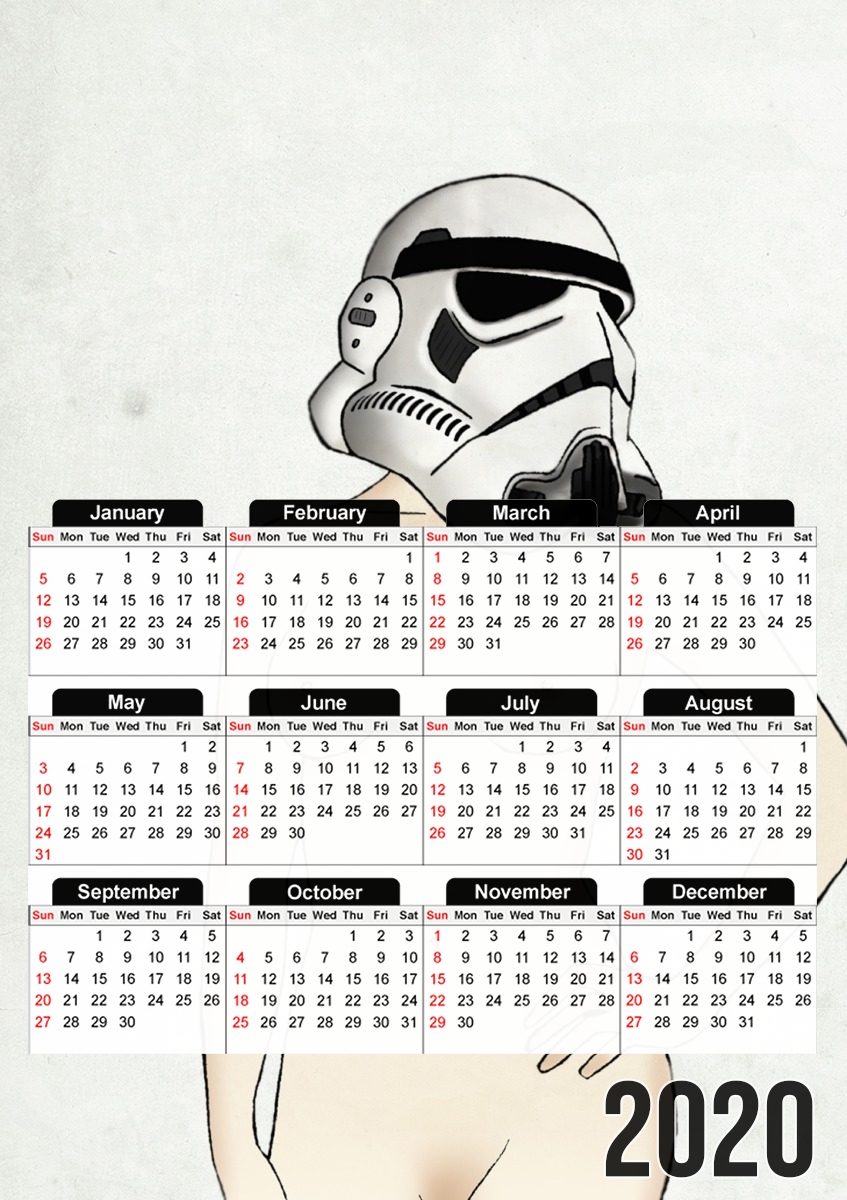  Sexy Stormtrooper for A3 Photo Calendar 30x43cm