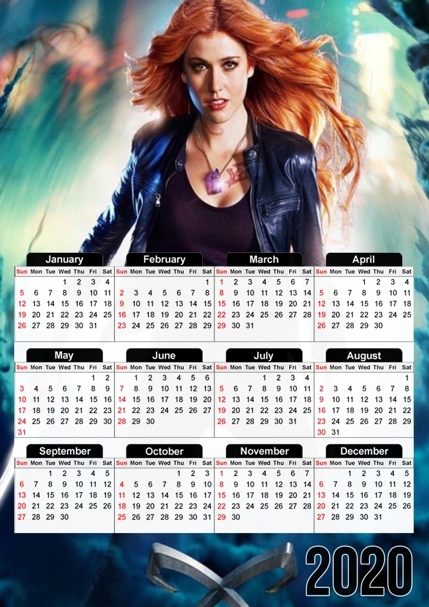  Shadowhunters Clary for A3 Photo Calendar 30x43cm