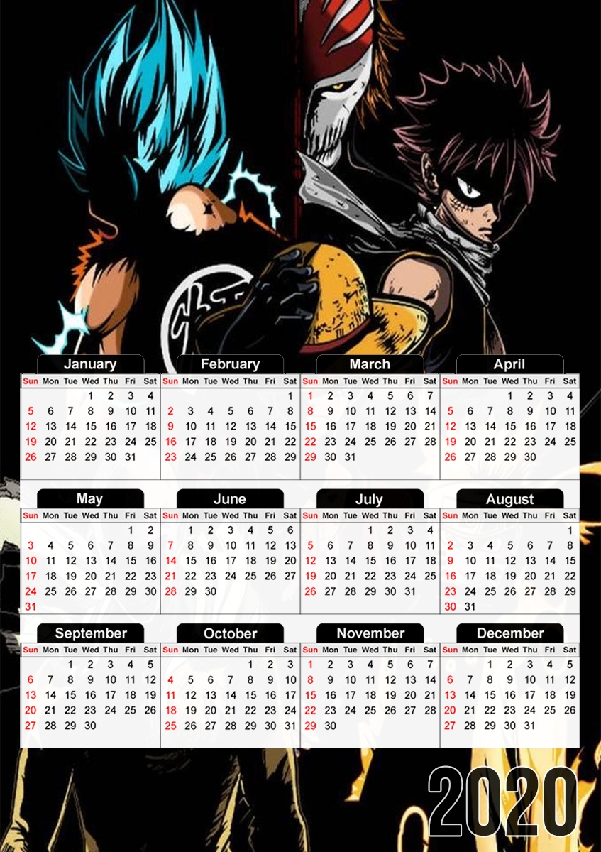  Shonen Life for A3 Photo Calendar 30x43cm