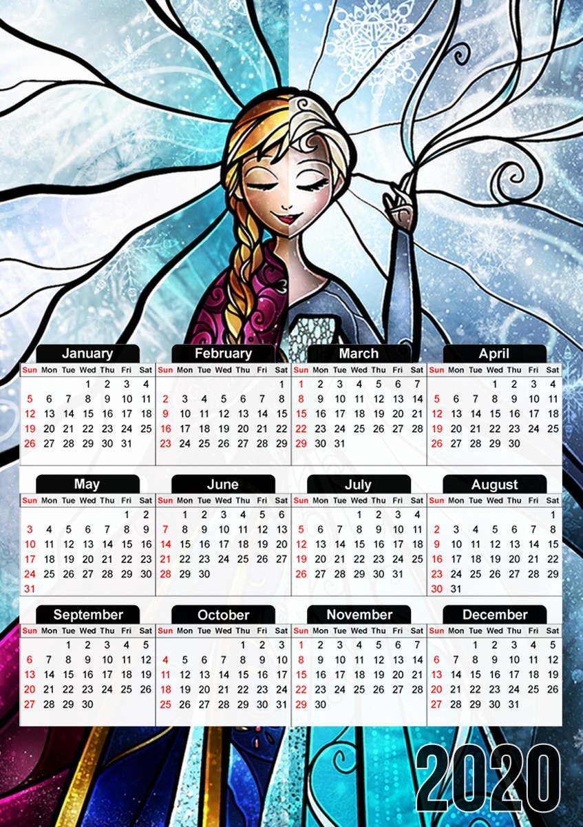  Sisterly Love for A3 Photo Calendar 30x43cm