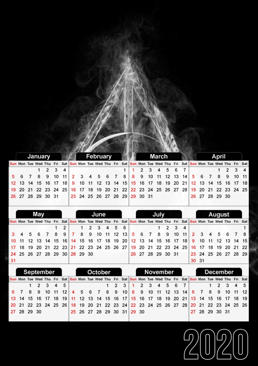  Smoky Hallows for A3 Photo Calendar 30x43cm