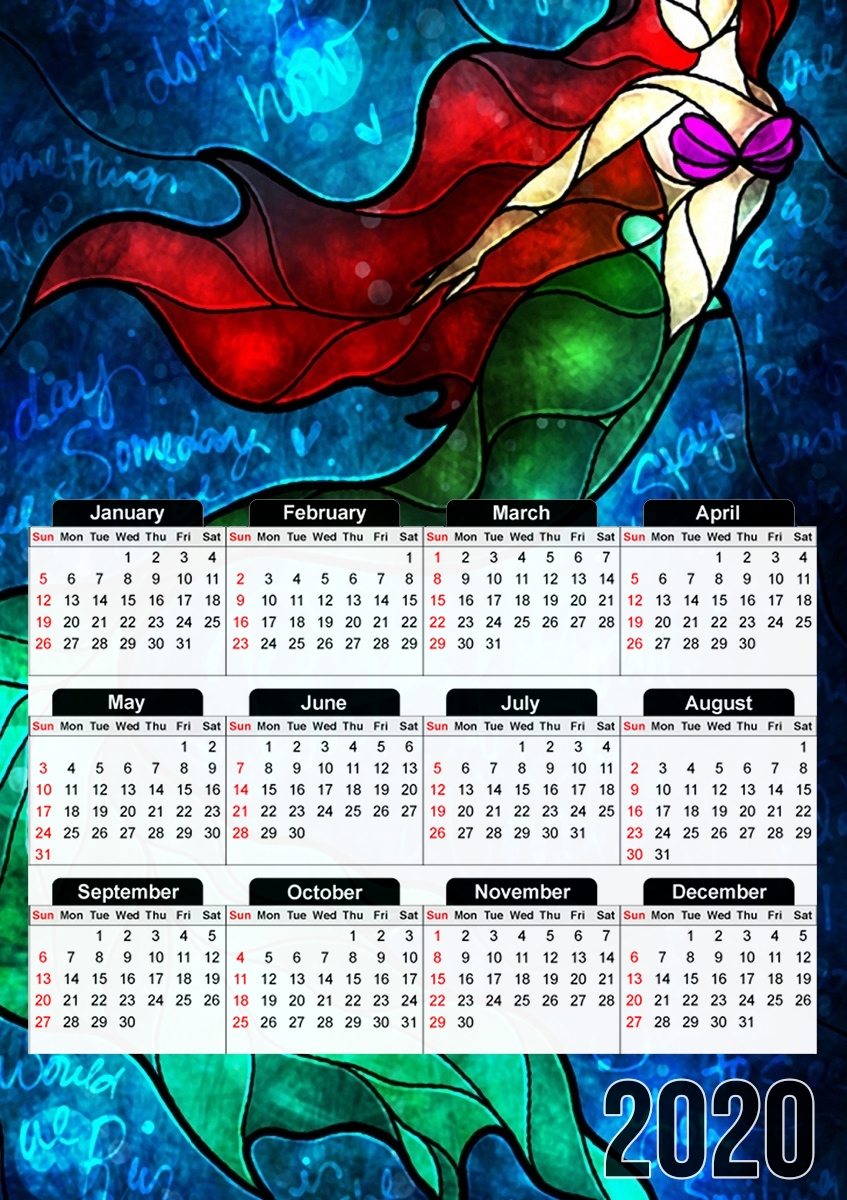  Someday I'll be for A3 Photo Calendar 30x43cm