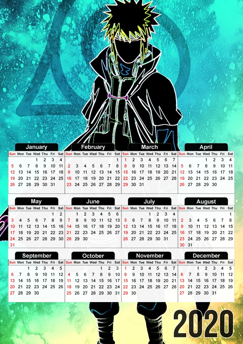  Soul of the Hokage for A3 Photo Calendar 30x43cm