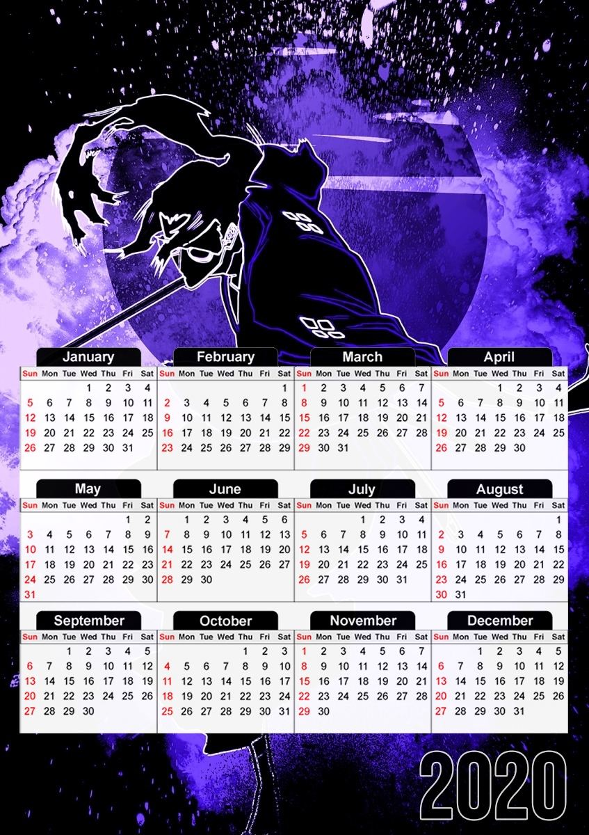  Soul of the Samourai for A3 Photo Calendar 30x43cm