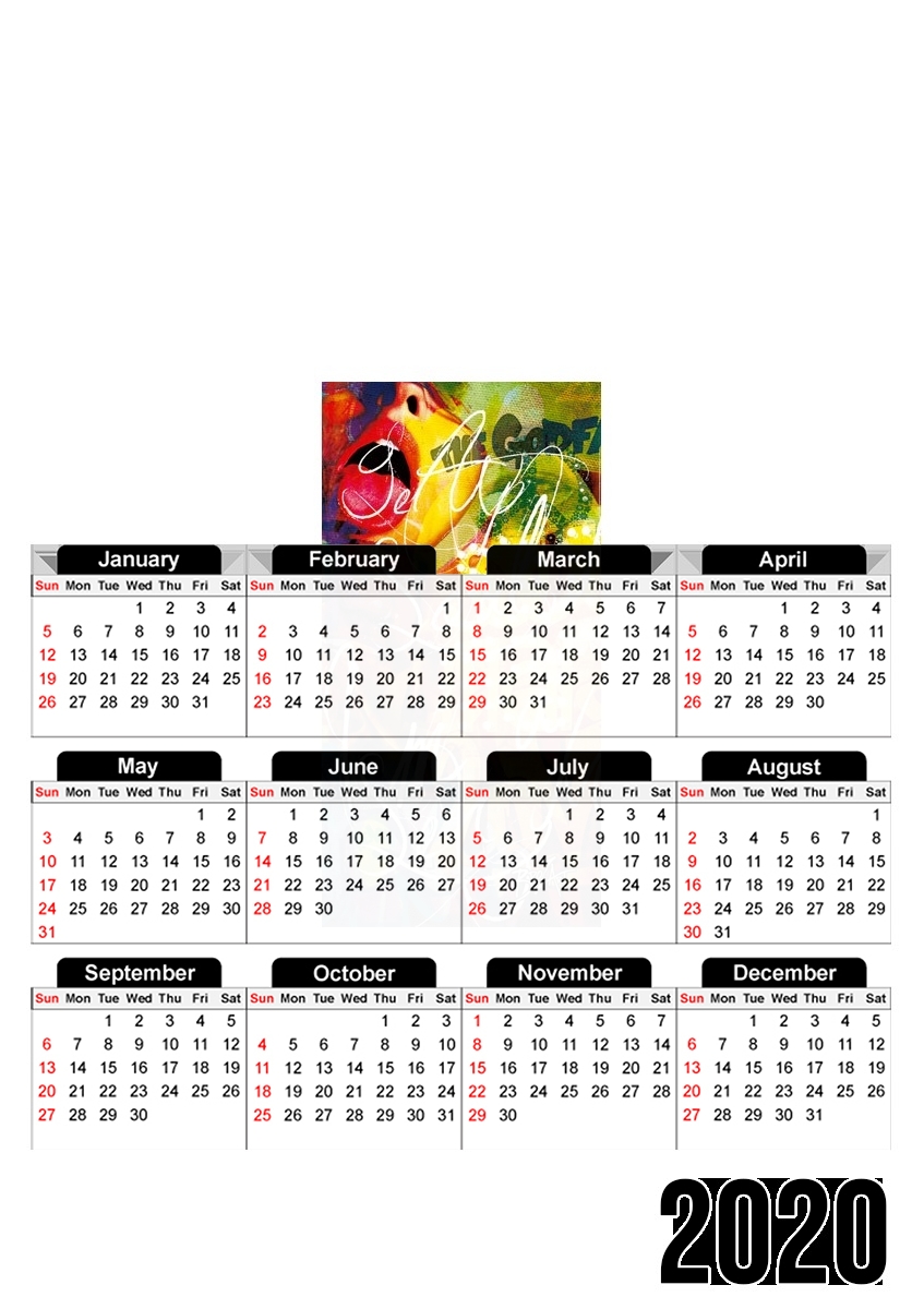  Soulman for A3 Photo Calendar 30x43cm