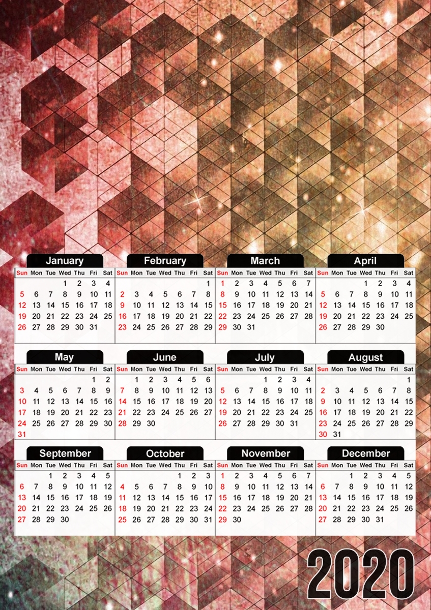  spheric cubes for A3 Photo Calendar 30x43cm