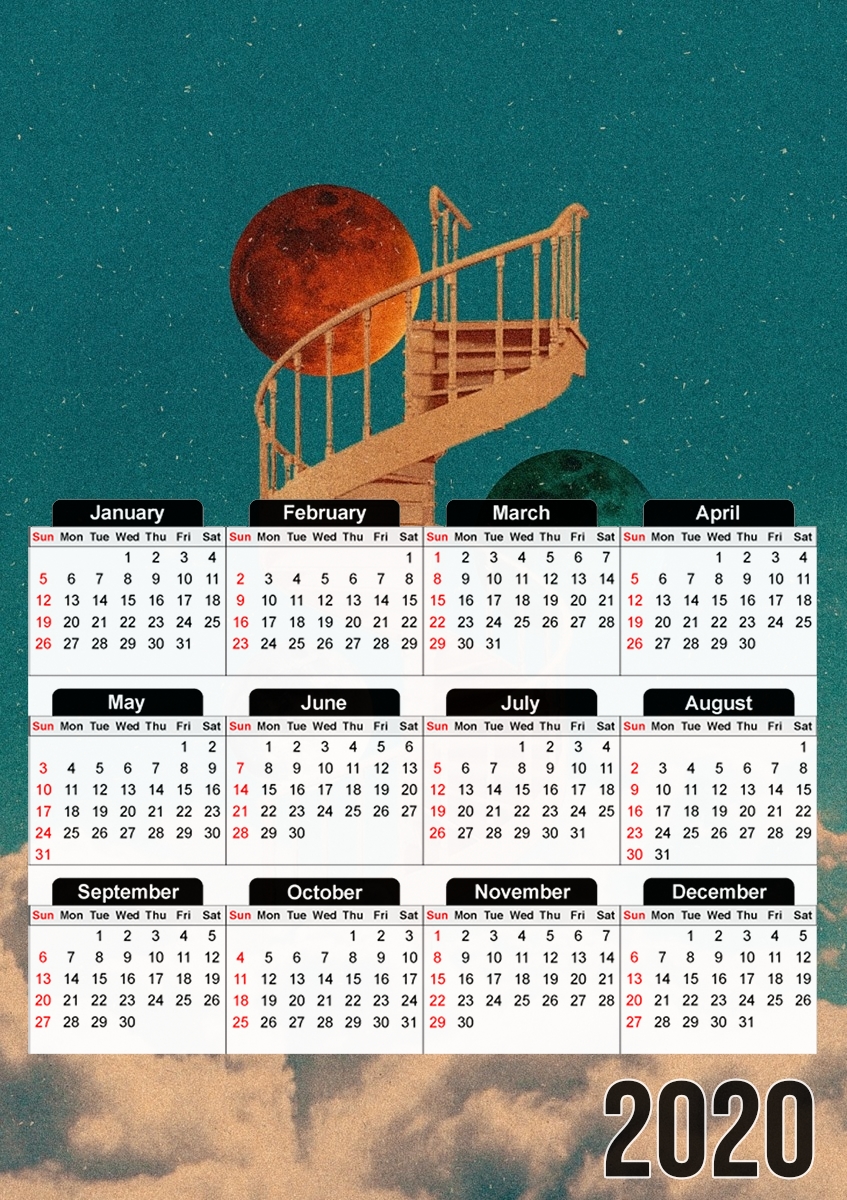  Stairway to the moon for A3 Photo Calendar 30x43cm