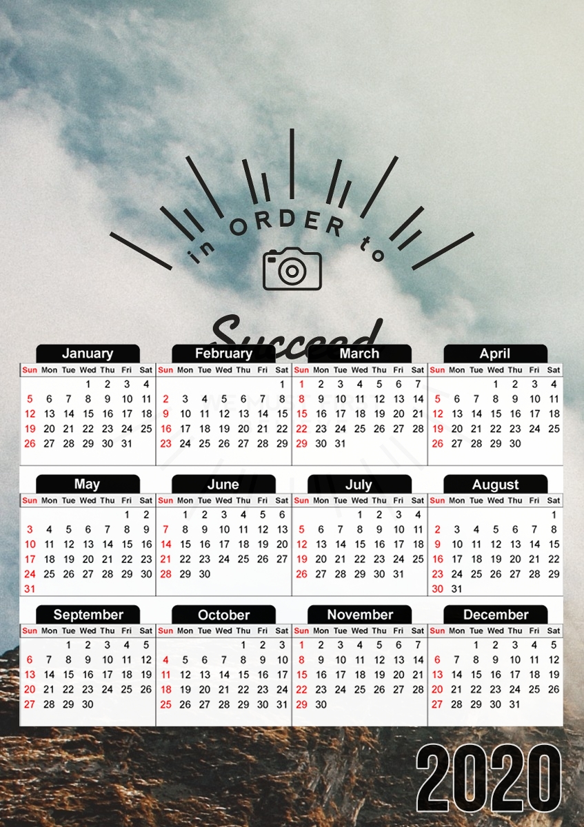  SUCCEED for A3 Photo Calendar 30x43cm