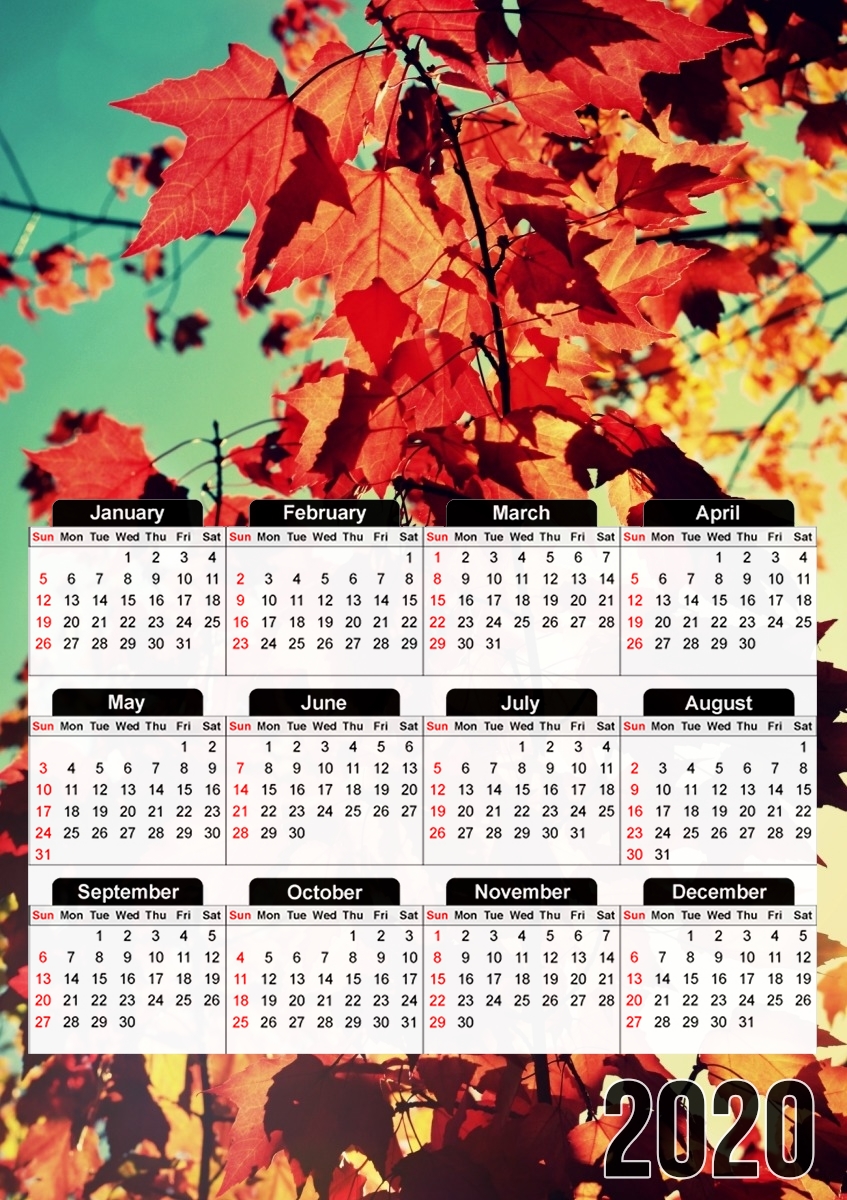  Sweater Weather for A3 Photo Calendar 30x43cm