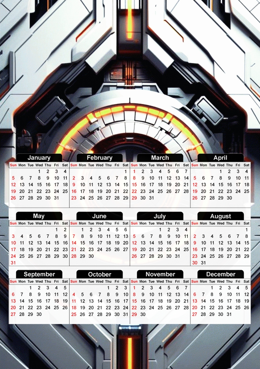  Tech Screen Media V2 for A3 Photo Calendar 30x43cm