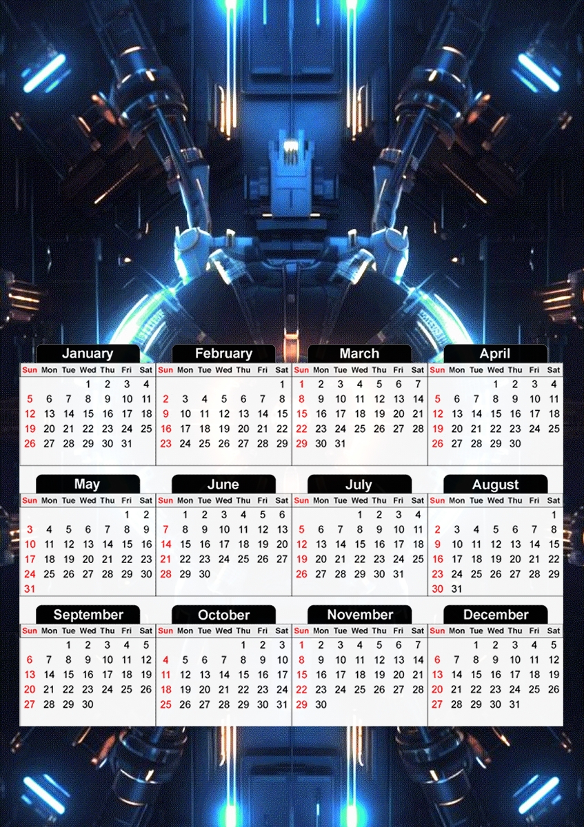  Tech Screen Media V3 for A3 Photo Calendar 30x43cm