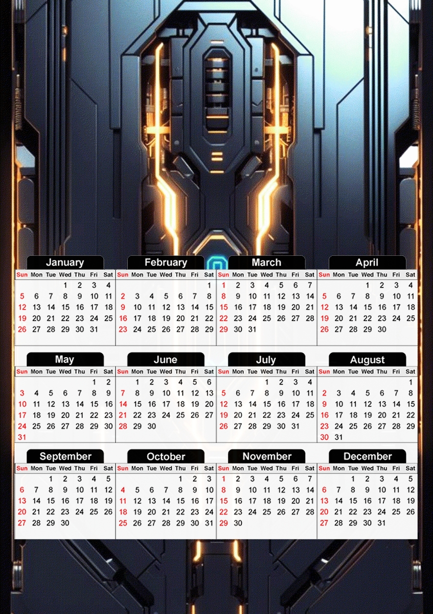  Tech Screen Media V5 for A3 Photo Calendar 30x43cm