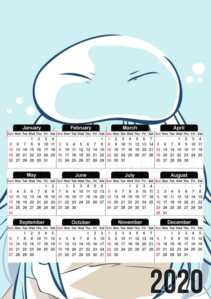  Tensura Smile bubble for A3 Photo Calendar 30x43cm