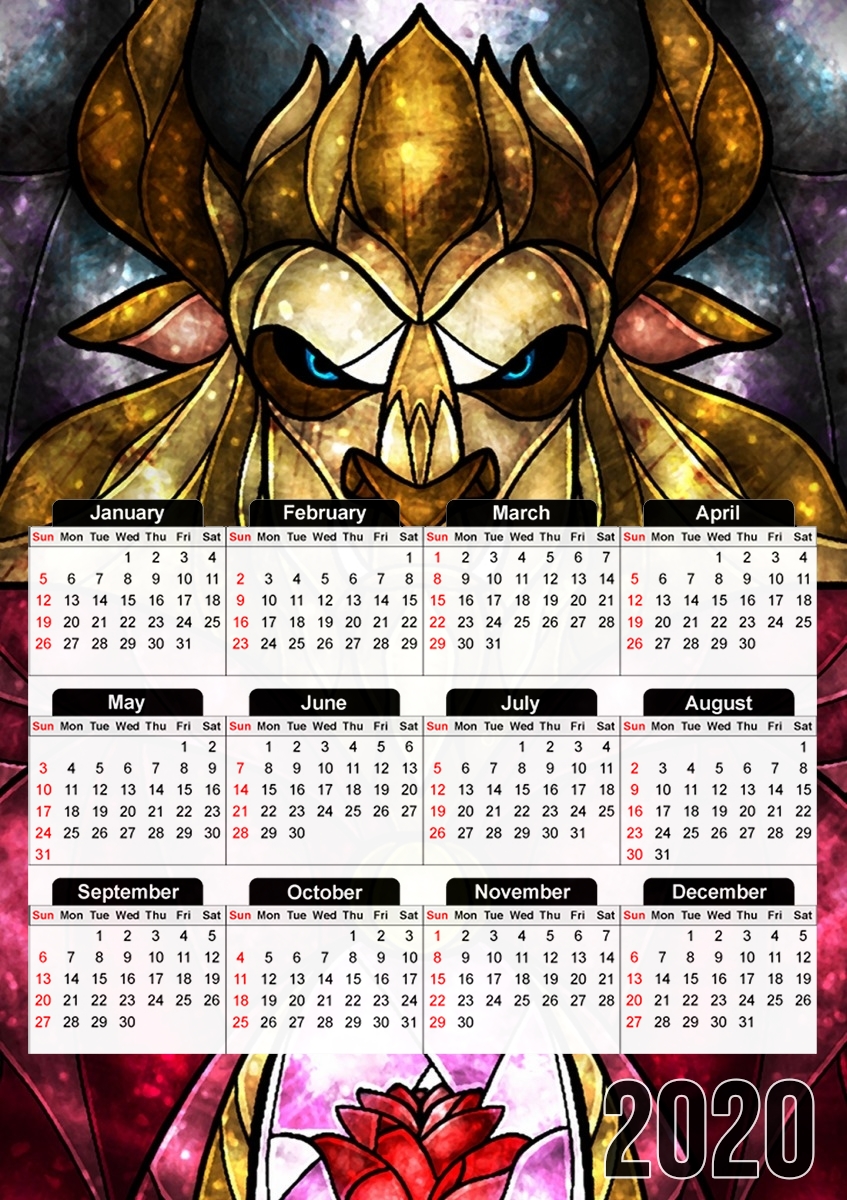  The Beast for A3 Photo Calendar 30x43cm