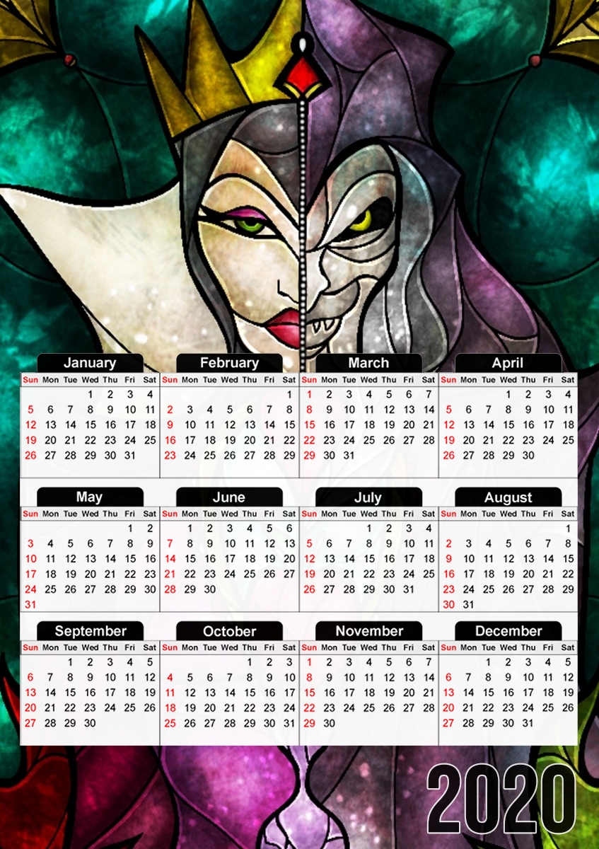  The Evil Queen for A3 Photo Calendar 30x43cm