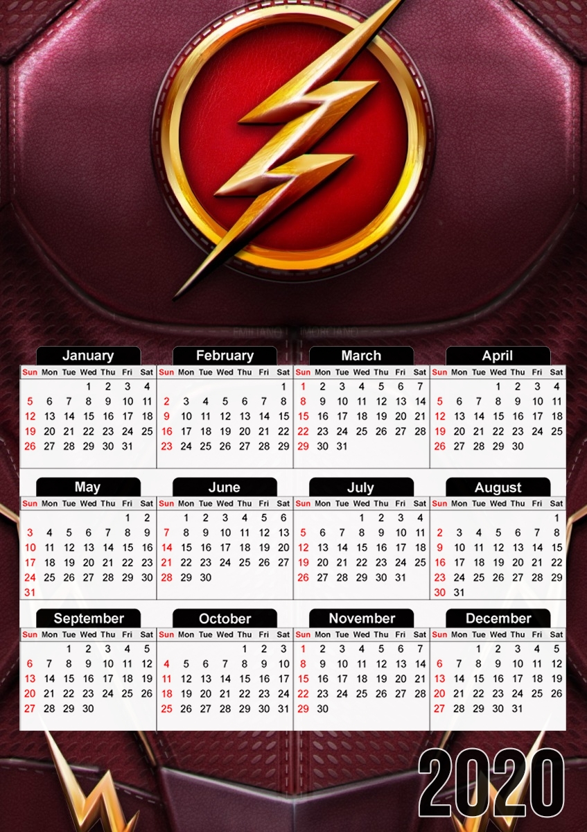  The Flash for A3 Photo Calendar 30x43cm