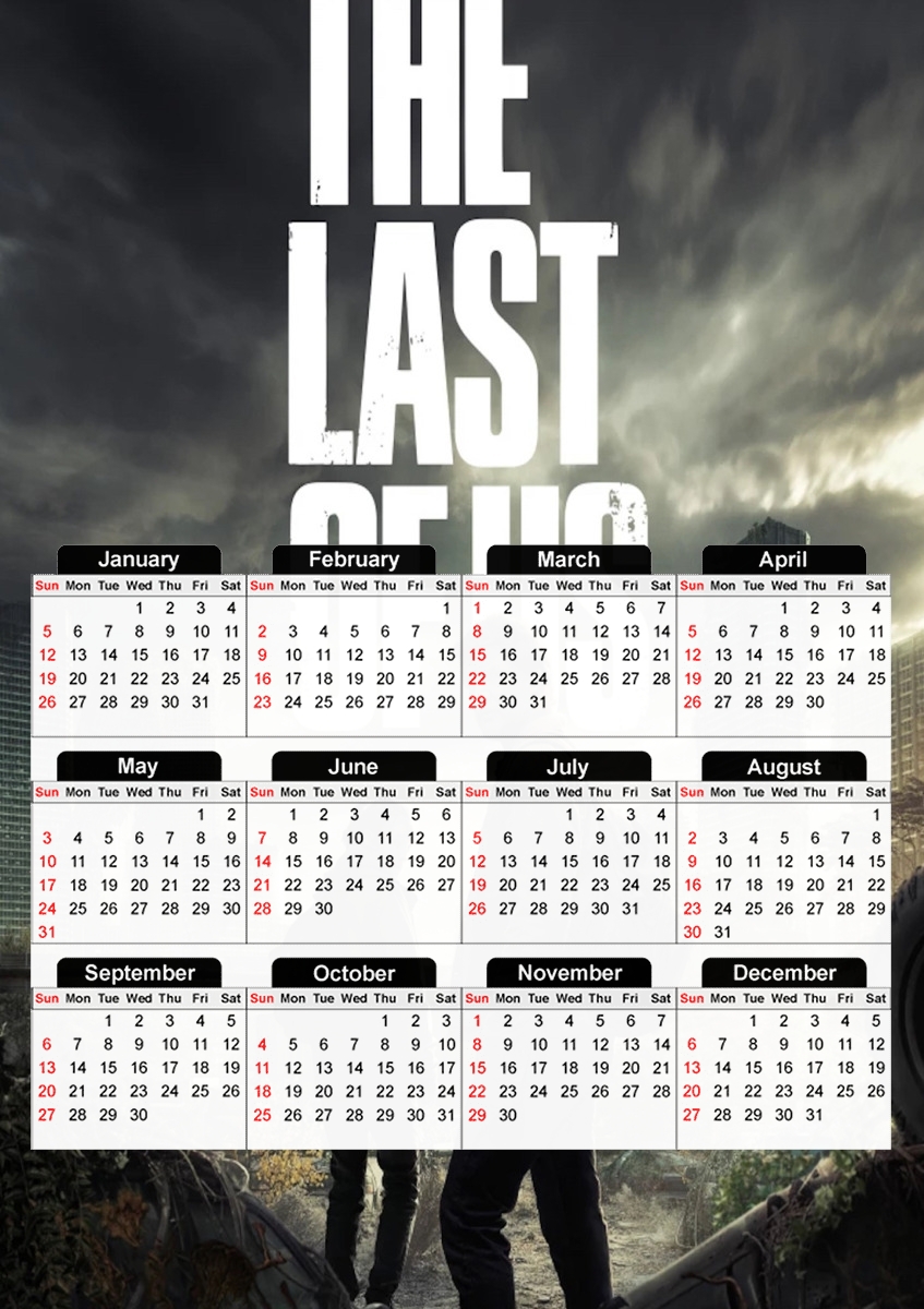  The last of us show for A3 Photo Calendar 30x43cm