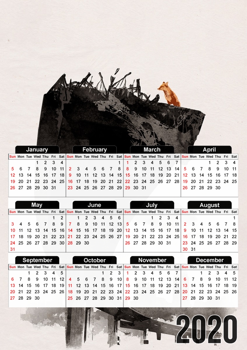  The last of us for A3 Photo Calendar 30x43cm